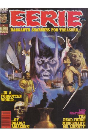 Eerie (Warren) 129 (Newsstand) published by Warren with cover art by Sanjulian
