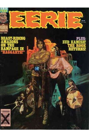 Eerie (Warren) 132 published by Warren with cover art by Sanjulian
