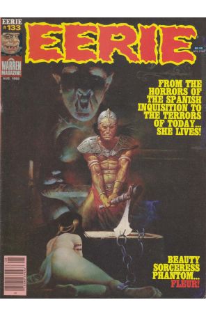 Eerie (Warren) 133 (Newsstand) published by Warren with cover art by Sanjulian