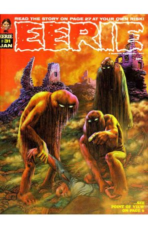 Eerie (Warren) 31 published by Warren with cover art by Richard Corben