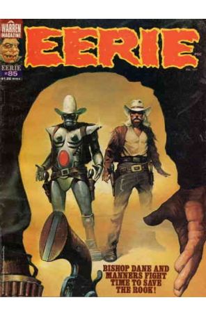 Eerie (Warren) 85 published by Warren with cover art by Ken Kelly