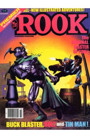 The Rook Magazine 1 published by Warren with cover art by Richard Corben