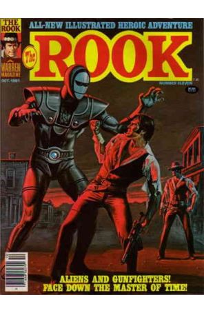 The Rook Magazine 11 published by Warren with cover art by Bob Larkin