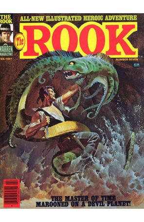 The Rook Magazine 7 published by Warren with cover art by Jordi Penalva
