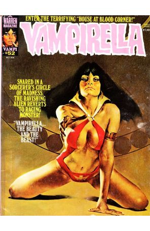 Vampirella (Magazine) 52 published by Warren with cover art by Enrich Torres