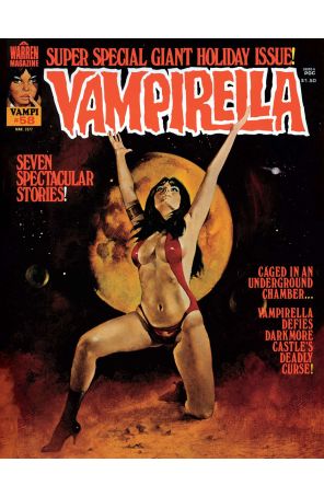 Vampirella (Magazine) 58 published by Warren with cover art by Enrich Torres