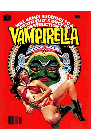 Vampirella (Magazine) 82 published by Warren with cover art by José Gonzalez