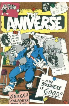 The Aniverse 2 published by Weebee with cover art by Kirk Jarvinen