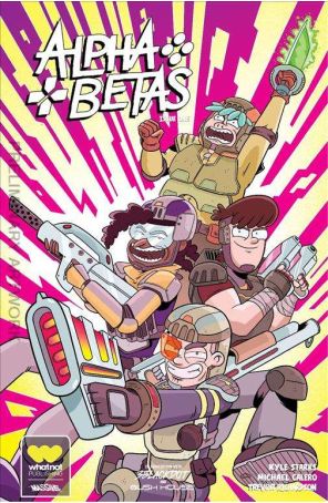 Alpha Betas 1D published by WhatNot with cover art by Marc Ellerby
