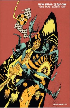 Alpha Betas 1F published by WhatNot with cover art by Jim Mahfood