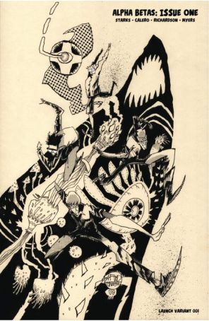 Alpha Betas 1G published by WhatNot with cover art by Jim Mahfood