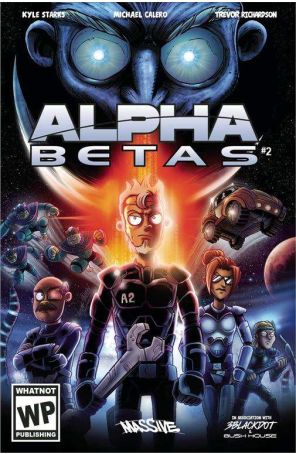 Alpha Betas 2C published by WhatNot with cover art by Michael Calero