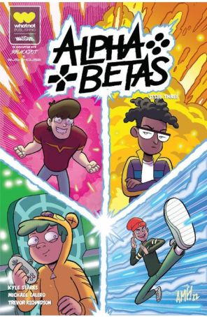 Alpha Betas 3D published by WhatNot with cover art by Tony Fleecs