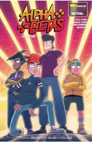Alpha Betas 4A published by WhatNot with cover art by Michael Calero