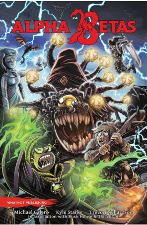 Alpha Betas 4B published by WhatNot with cover art by Trevor Richardson