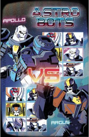 Astrobots 5B published by WhatNot with cover art by Josh Burcham