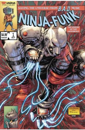 Ninja Funk 1C published by WhatNot with cover art by Tyler Kirkham
