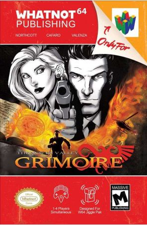 The North Valley Grimoire 1E published by WhatNot with cover art by Michael Calero