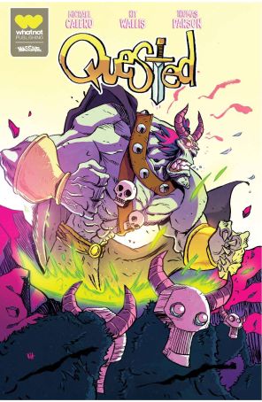 Quested 1B published by WhatNot with cover art by Kit Wallis