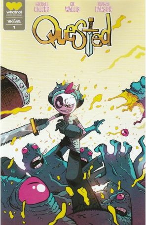 Quested 1D published by WhatNot with cover art by Kit Wallis
