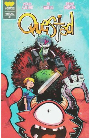 Quested 2B published by WhatNot with cover art by Kit Wallis