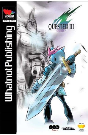 Quested 3E published by WhatNot with cover art by Michael Calero