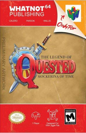 Quested 4D published by WhatNot with cover art by Trevor Richardson