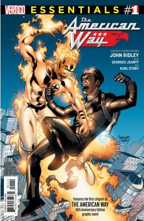 The American Way 1 (2nd) published by Vertigo with cover art by Georges Jeanty