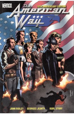 The American Way TPB 1 (2nd) published by Vertigo with cover art by Georges Jeanty
