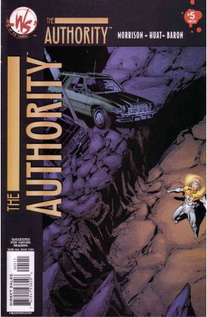 Authority (Vol. 2) 5 published by WildStorm with cover art by Dwayne Turner