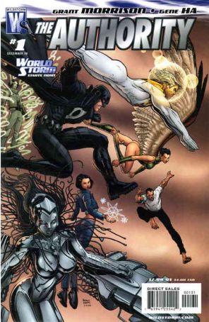 Authority (Vol. 4) 1A published by WildStorm with cover art by Arthur Adams