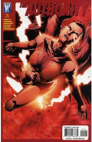 Authority (Vol. 5) 15 published by WildStorm with cover art by Simon Coleby
