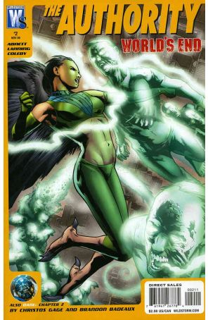 Authority (Vol. 5) 2 published by WildStorm with cover art by Simon Coleby