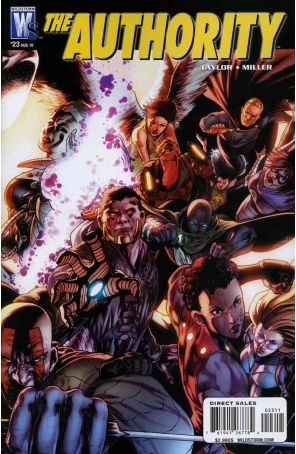 Authority (Vol. 5) 23 published by WildStorm with cover art by Philip Tan