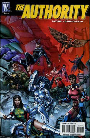 Authority (Vol. 5) 25 published by WildStorm with cover art by Howard Porter