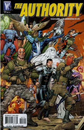 Authority (Vol. 5) 27 published by WildStorm with cover art by Dave Gibbons