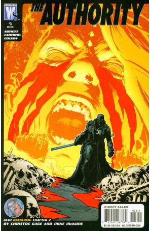 Authority (Vol. 5) 3 published by WildStorm with cover art by Simon Coleby