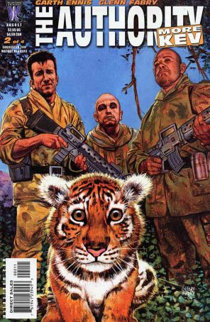 Authority: More Kev 2 published by WildStorm with cover art by Glenn Fabry