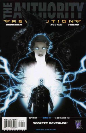 Authority: Revolution 10 published by WildStorm with cover art by Dustin Nguyen