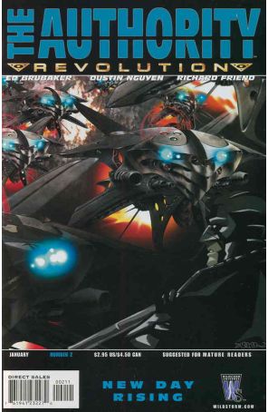 Authority: Revolution 2 published by WildStorm with cover art by Dustin Nguyen