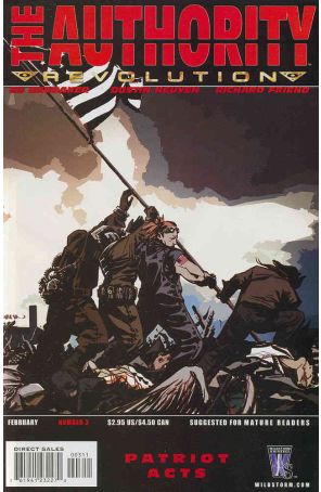 Authority: Revolution 3 published by WildStorm with cover art by Dustin Nguyen