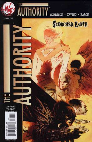 Authority: Scorched Earth 1 published by WildStorm with cover art by Ashley Wood