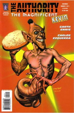 Authority: The Magnificent Kevin 2 published by WildStorm with cover art by Glenn Fabry