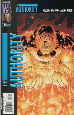 The Authority 18 published by WildStorm with cover art by Frank Quitely