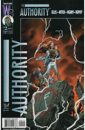 The Authority 2 published by WildStorm with cover art by Bryan Hitch
