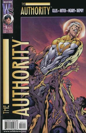 The Authority 3 published by WildStorm with cover art by Bryan Hitch