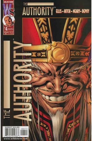 The Authority 4 published by WildStorm with cover art by Bryan Hitch