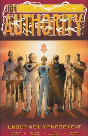 The Authority TPB 2 published by WildStorm with cover art by David Baron