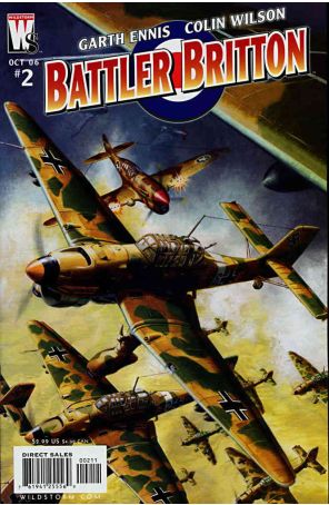 Battler Britton 2 published by WildStorm with cover art by Gary Leach
