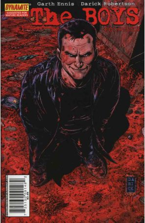 The Boys 14 published by Dynamite with cover art by Darick Robertson
